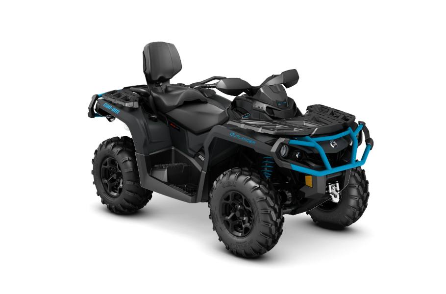 2016 Can Am Outlander Max Xt 650 Matte Black Octane Blue For Matte Black Octane Blue