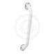 WHITE WALL GRAB BARS - 12 INCH (Carex)