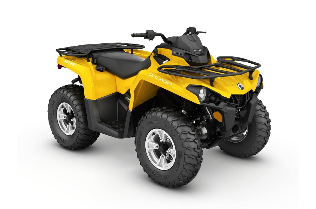2017 Can Am Outlander Dps For In Cookeville Tn S R Marine Stock Image Yellow
