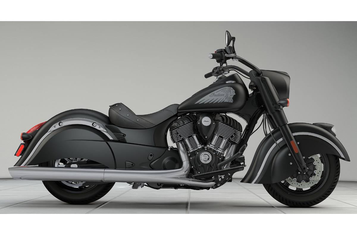 2017 Indian Motorcycle Chief Dark Horse For In Thunder Black Smoke