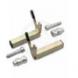 SET OF FORK ADAPTERS WITH BOBBINS (KTM)