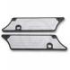 BLACK/RELIEF WFB SADDLEBAG LATCH COVERS