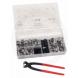 OIL AND FUEL LINE CLAMP/SPLICE KIT (Drag Specialties)