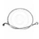 BRAIDED CUSTOM SINGLE DISC FRONT BRAKE LINES (Magnum)