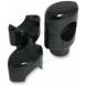 BLACK 1 1/2” BIG BUFFALO RISERS (Drag Specialties)