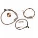EXTENDED-LENGTH FRONT BRAKE LINES (Russell)