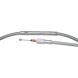 POLISHED STAINLESS ALTERNATIVE LENGTH CLUTCH CABLE (Magnum)