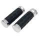 CUSTOM RUBBER AND CHROME GRIPS