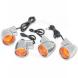 BULLET-STYLE DOT-APPROVED TURN SIGNAL KIT (Drag Specialties)