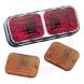RECTANGULAR TWIN MARKER LIGHTS (Drag Specialties)