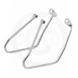 CHROME SADDLEBAG SUPPORT BRACKETS (Khrome Werks)