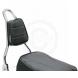 TAPERED BACKREST PADS FOR ROUND SISSY BARS
