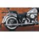 3” SILVER BULLET™ MUFFLERS FOR SPRINGER SOFTAIL (Samson Exhaust)