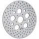 POLISHED STAINLESS STEEL DRILLED BRAKE ROTORS