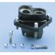 CHROME LIFTER BLOCK BOLT CAPS (Alto)