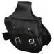 THROW-OVER LEATHER SADDLEBAGS