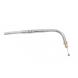 POLISHED STAINLESS STOCK LENGTH THROTTLE CABLES (Magnum)