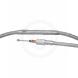 POLISHED STAINLESS STANDARD LENGTH CLUTCH CABLES (Magnum)