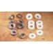 STEEL AND PLASTIC BREATHER VALVE WASHER SETS