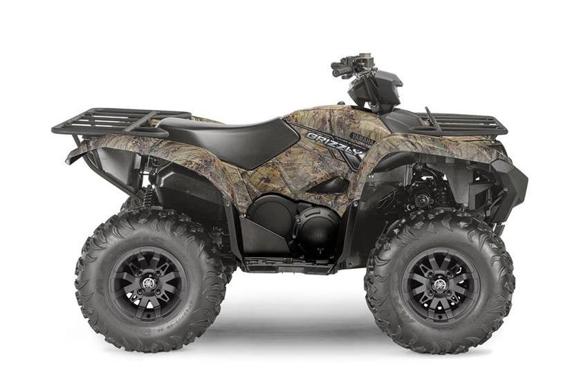 2018 yamaha grizzly eps - realtree xtra w/aluminum wheels