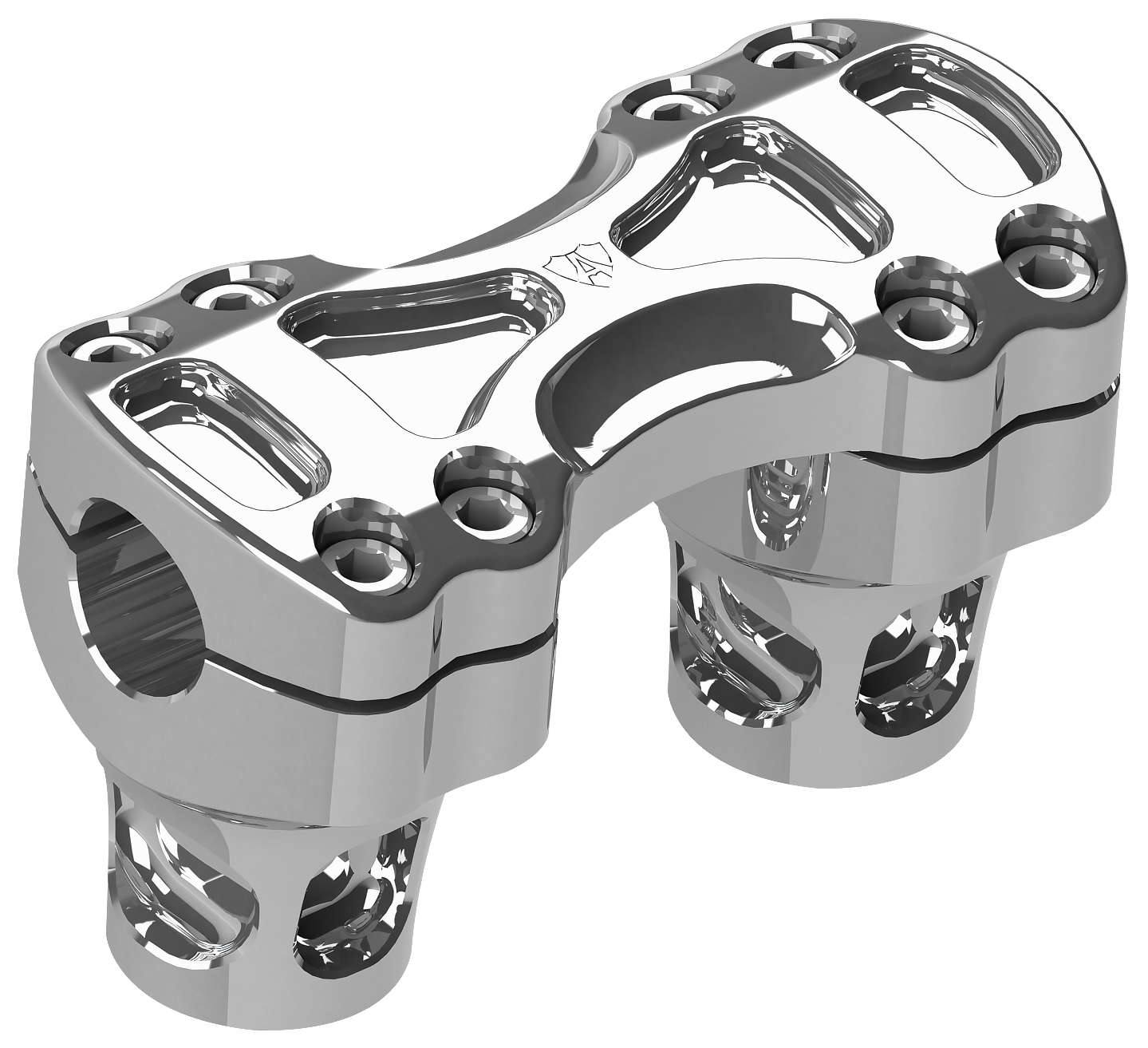 Arlen Ness Method Risers 10 Black 08-060