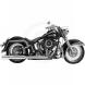 CUSTOM SHOP STEP TRUE DUALS SYSTEM 4” MUFFLERS (Samson Exhaust)
