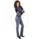 BAD GIRL MOTORCYCLE LONG SLEEVE TEES (Ultimate Cycle Products)