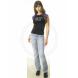BAD GIRL ATTITUDE CAP TEE (Ultimate Cycle Products)