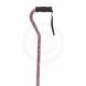 PAISLEY DESIGNER OFFSET CANE