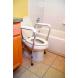 ADJUSTABLE TOILET SAFETY RAILS