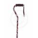 BURGUNDY DESIGNER OFFSET CANE