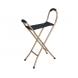 FOUR LEG FOLDING SEAT CANE
