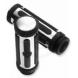 MULTI-FIT CHROME AND RUBBER HORIZONTAL HAND GRIPS (Harley-Davidson®)