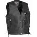 RIVER ROAD™ 4-POCKET LEATHER VEST (River Road)