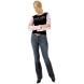 BAD GIRL WITH AN ATTITUDE LONG SLEEVE TEE (Ultimate Cycle Products)