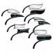 NESS MICRO DIE-CAST MIRRORS (Arlen Ness)