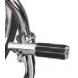 HIGHWAY CLAMPS WITH RAIL PEG (Show Chrome Accessories)
