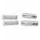 CHROME BILLET ALUMINUM GRIPS
