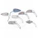 NESS CHROME DIE-CAST ALTERNATIVE MIRRORS (Arlen Ness)