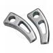 4” HANDLEBAR RISERS (Show Chrome Accessories)