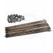 CHROME-PLATED AND STAINLESS STEEL SPOKES (Moose Racing)