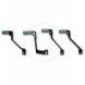 STEEL FOLDING SHIFT LEVERS (Moose Racing)