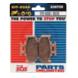 OFF-ROAD CERAMIC LF REAR BRAKE PADS (Parts Unlimited)