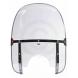 FMR BEADED HEAVY DUTY WIDE FRAME WINDSHIELD-CLEAR (National Cycle)