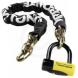 “FAHGETTABOUDIT” CHAIN WITH NY DISC LOCK (Kryptonite)