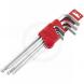 9-PIECE L-BALL END HEX WRENCH SET AND HOLDER