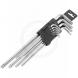 9-PIECE SECURITY L-TORX AND S-TORX WRENCH SET AND