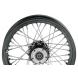 BLACK RIM & HUB WITH POLISHED S/S SPOKES (Other)