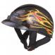 GM35 HALF HELMET - HALF DRESSED (GMAX)