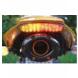 INTEGRATED TAILLIGHT ASSEMBLIES FOR SUZUKI CRUISER (Clear Alternatives)